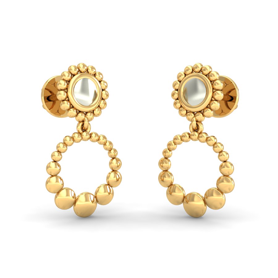 Honey Pearl Earring